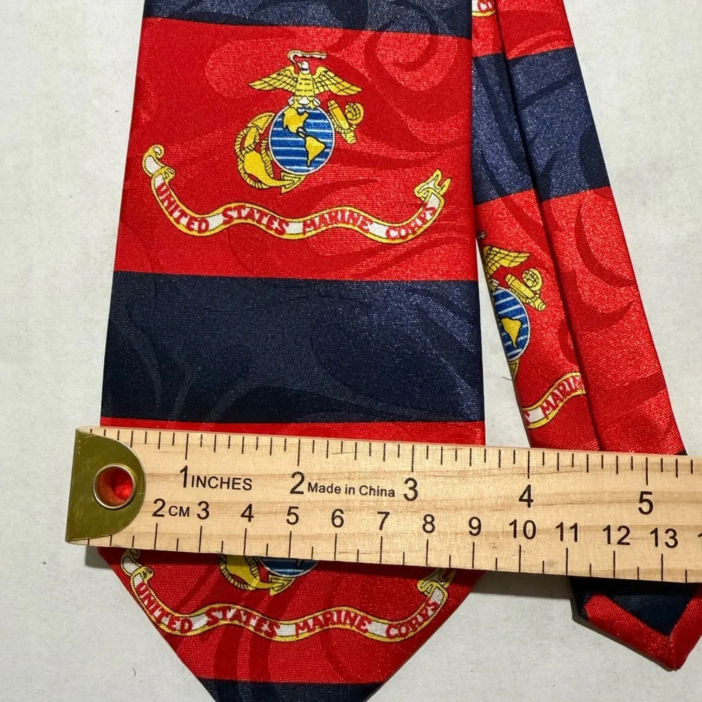 steven harris handmade 'marine corps' red‎ and blue 58